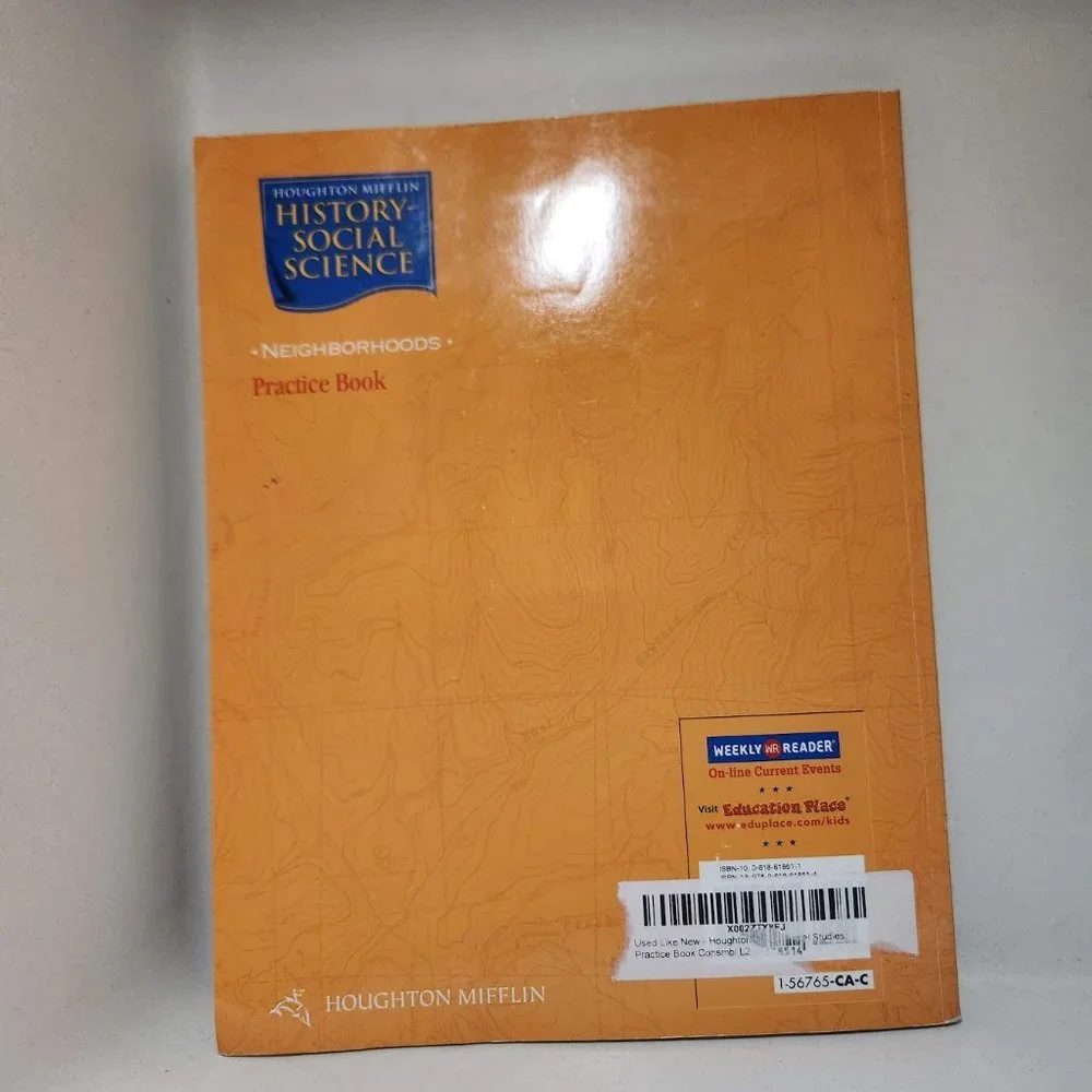 Houghton Mifflin Social Studies Practice Book Consmble L2 Workbook Neighborhoods